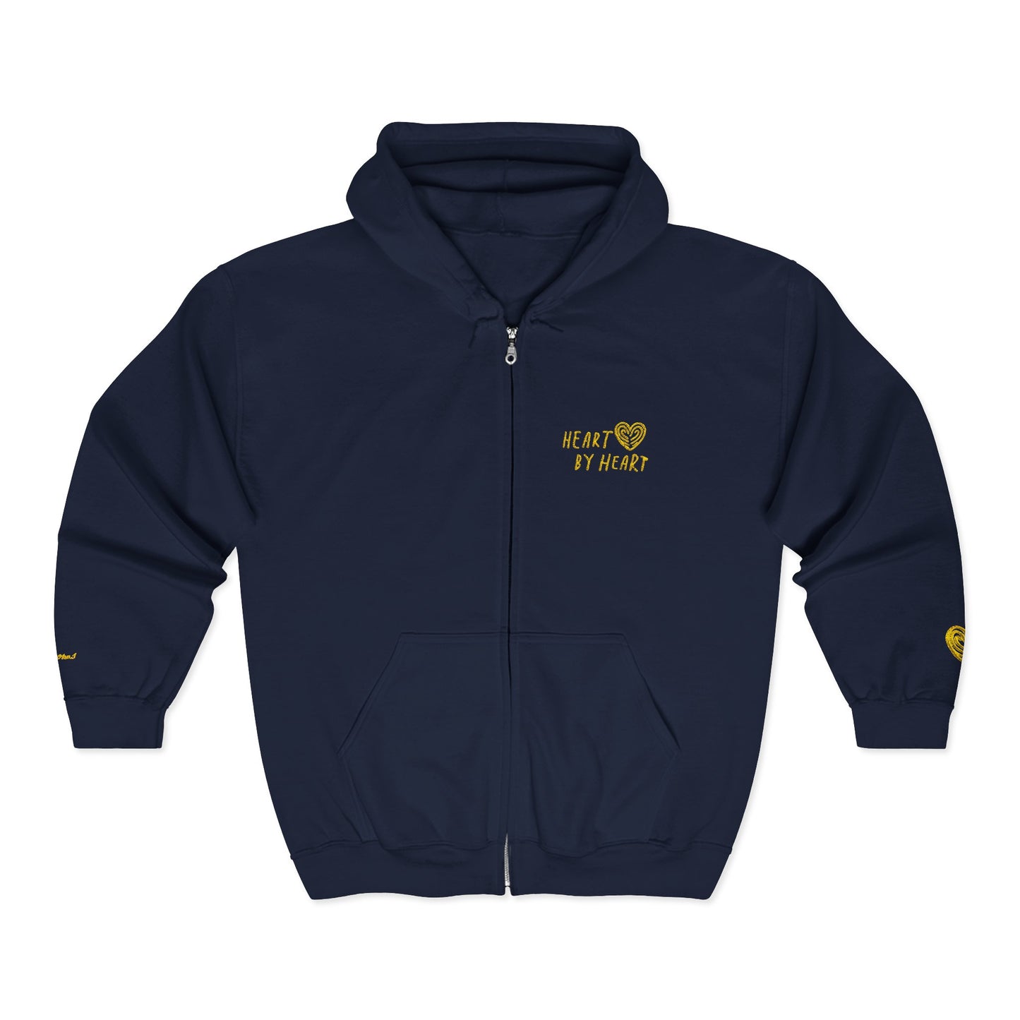 “Heart by Heart” Zip Up Hoodie