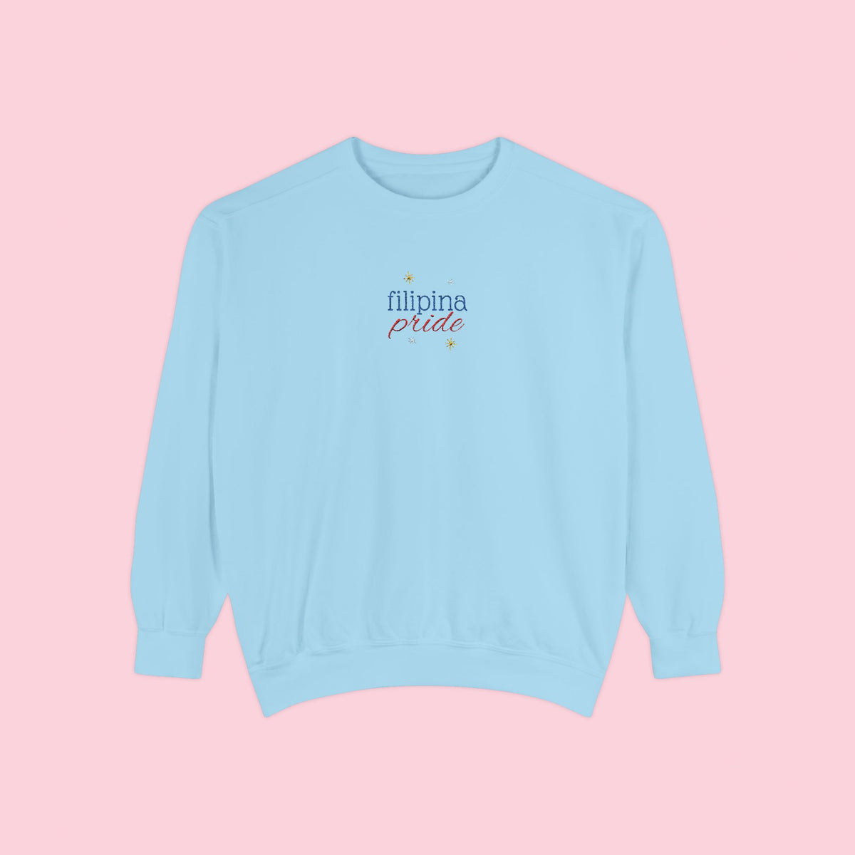 Filipina Pride Embroidered Crewneck Sweater