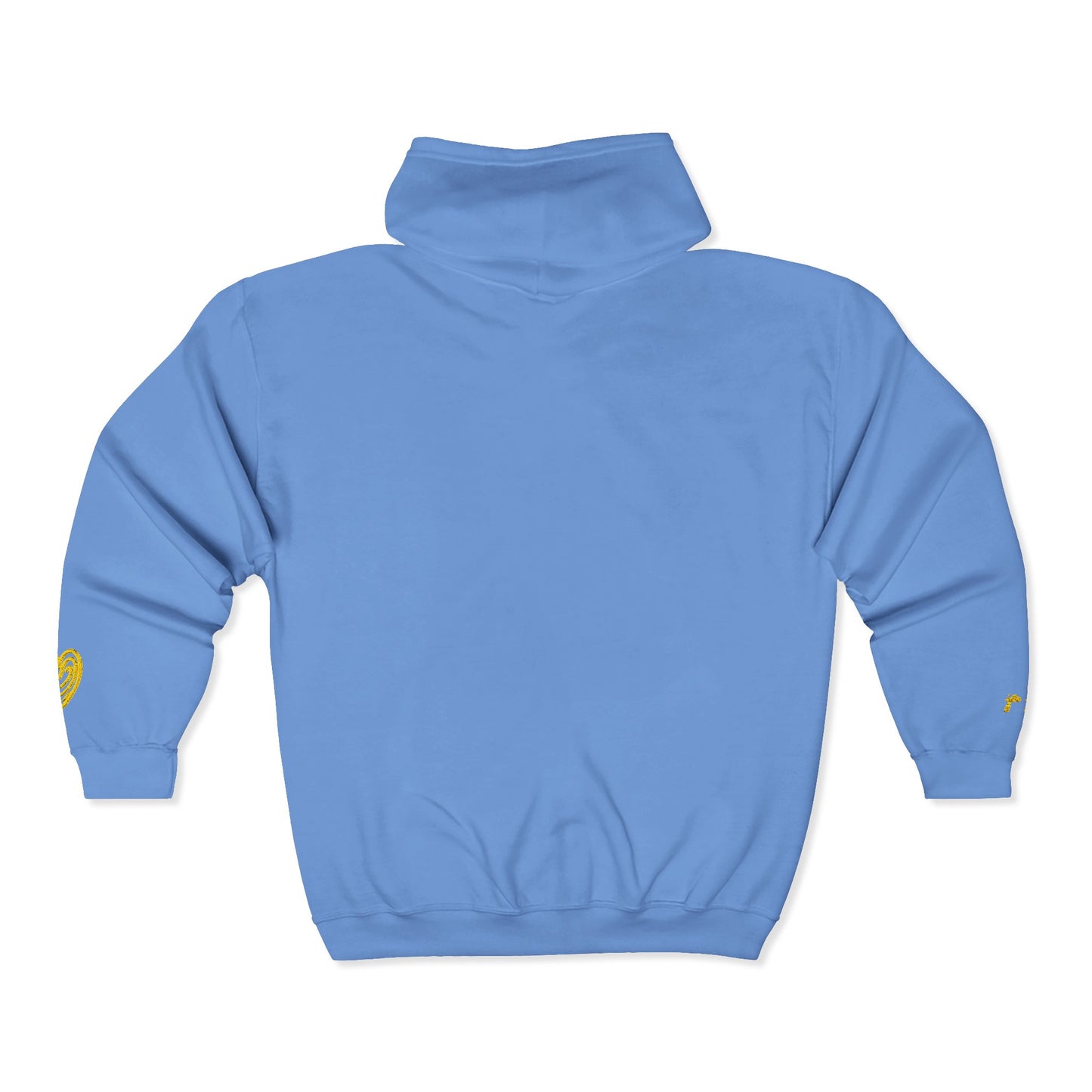 “Heart By Heart” Zip-Up Hoodie Sweater