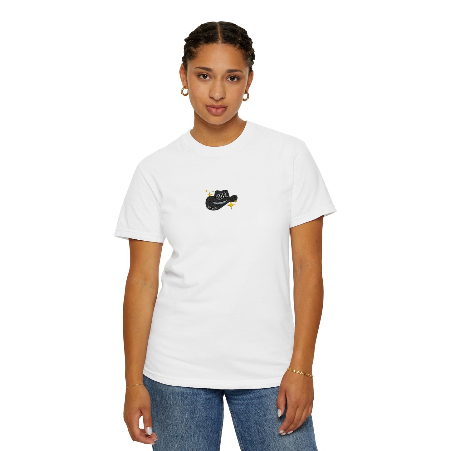 Cowboy Joe Embroidered Graphic T-Shirt