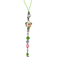 Pink Flower Garden Phone Charm