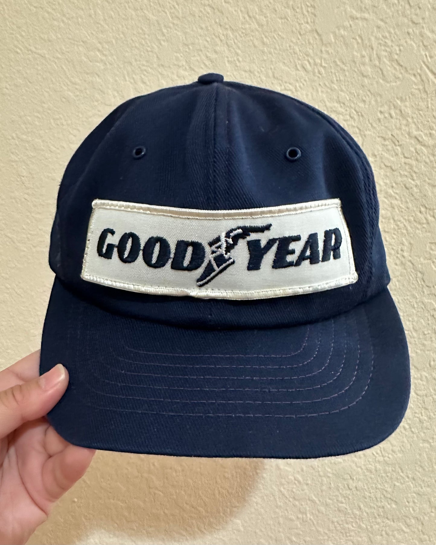 VTG 80s ‘Goodyear’ Logo Snapback Hat