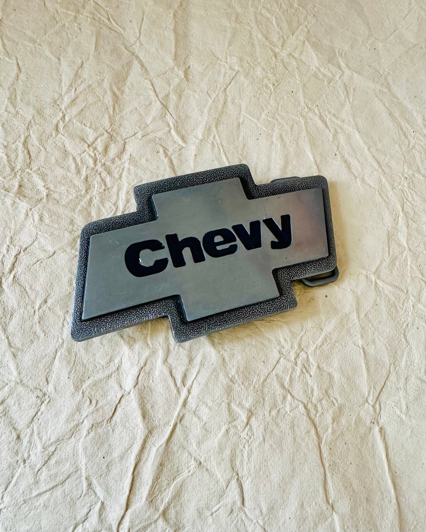 VTG Chevy Metal Belt Buckle