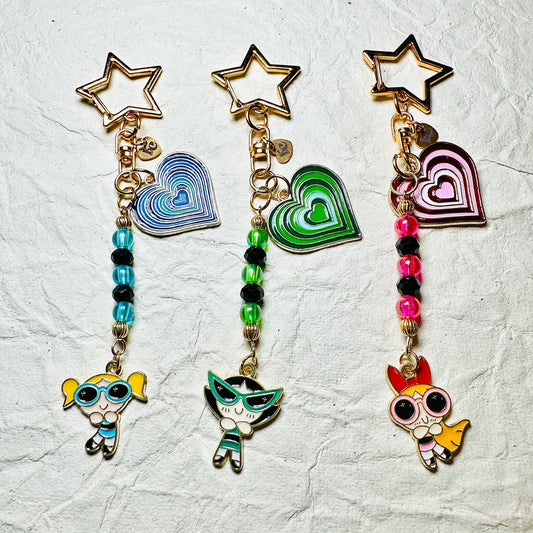 Cool Powerpuff Keychains