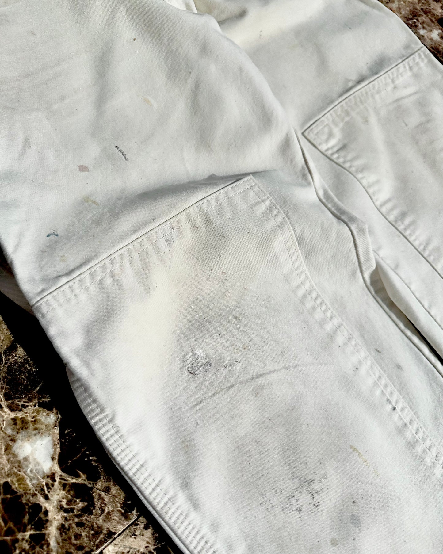 VTG 80s/90s ‘Dickies’ Beige Double Knee Carpenter Pants