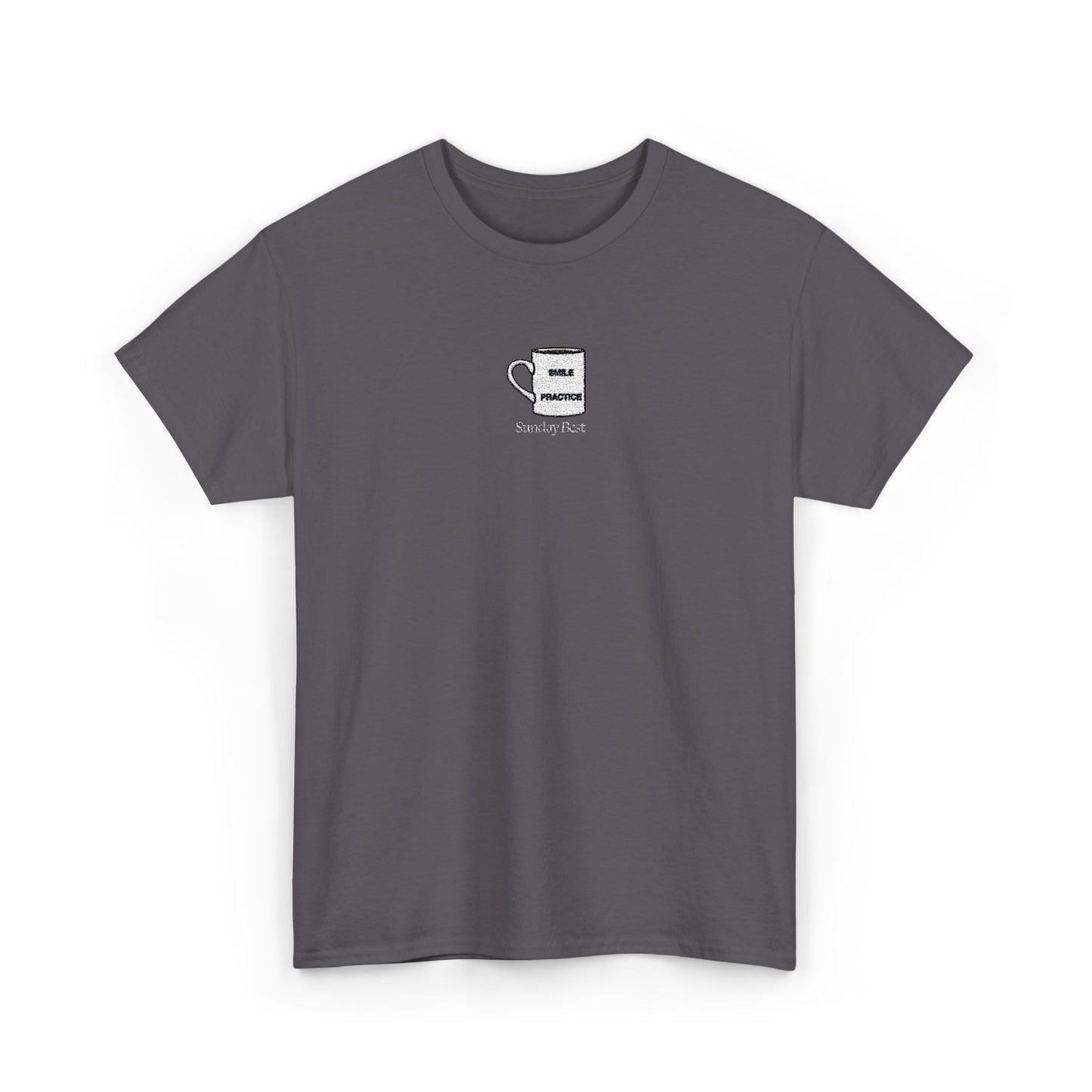 Sunday Best Mug Embroidered T-Shirt
