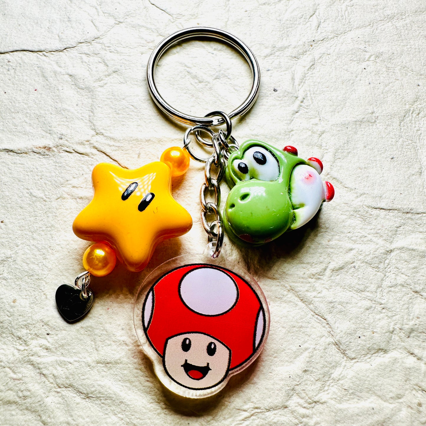 Super Mushroom Kingdom Keychain