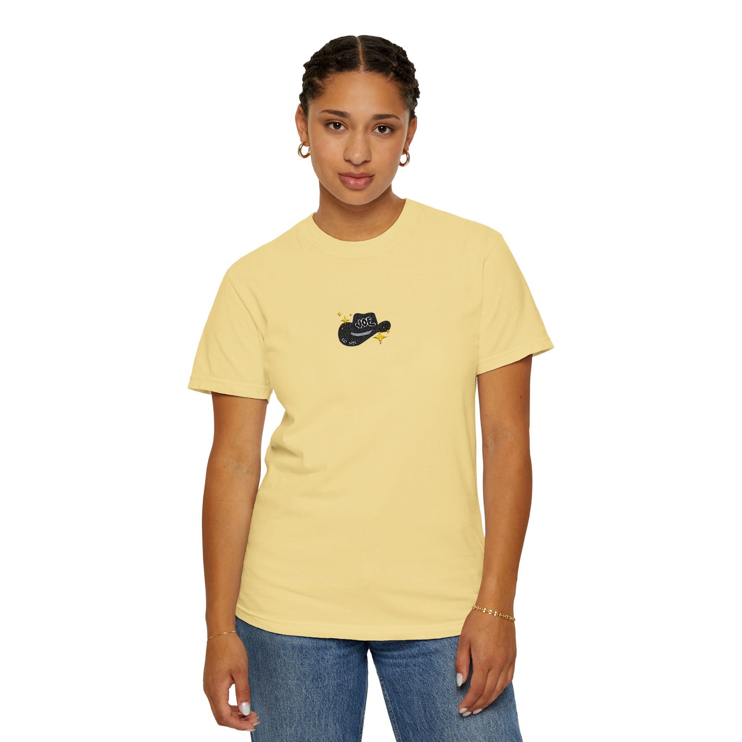 Cowboy Joe Embroidered Graphic T-Shirt