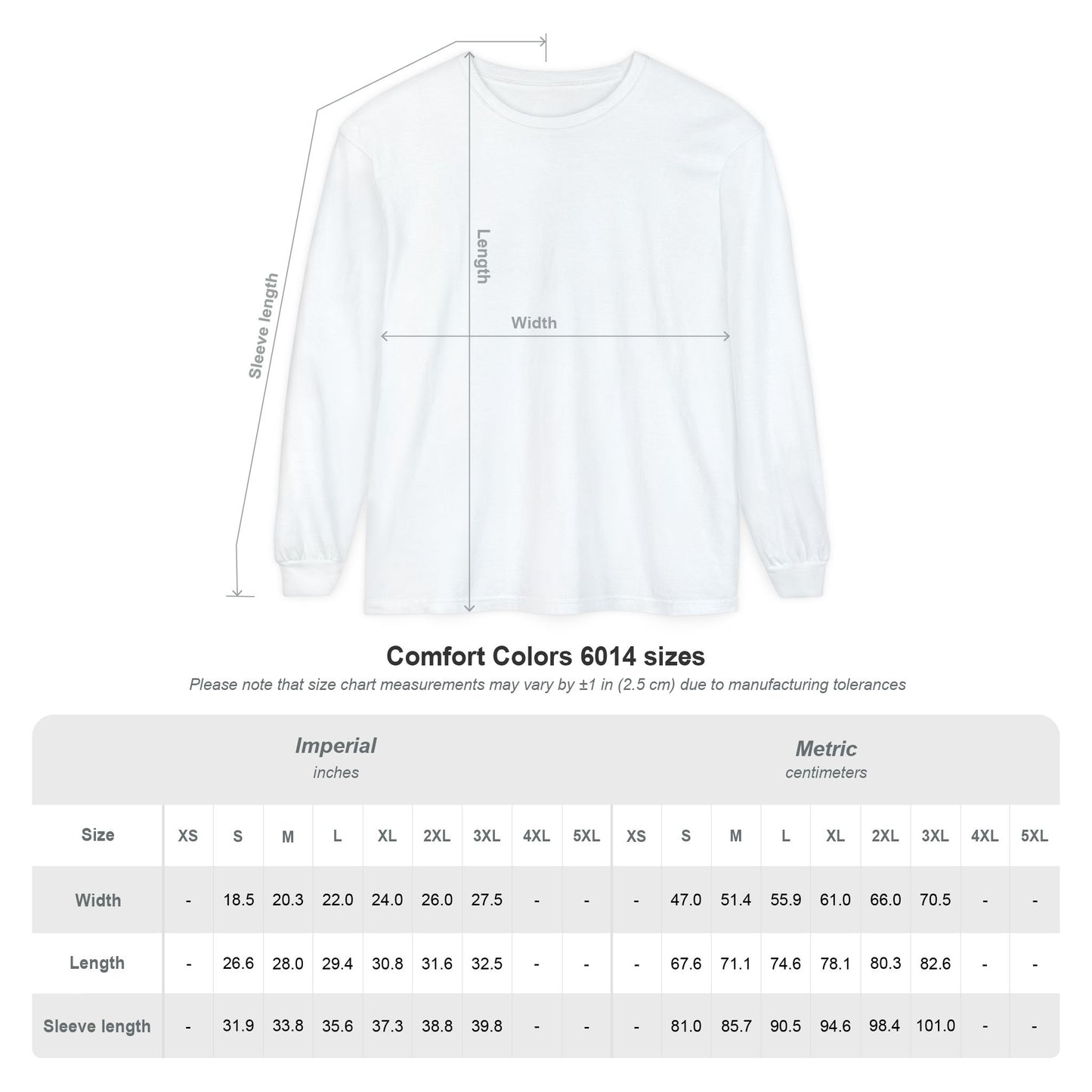 “Changing” Unisex Long Sleeves T-Shirt