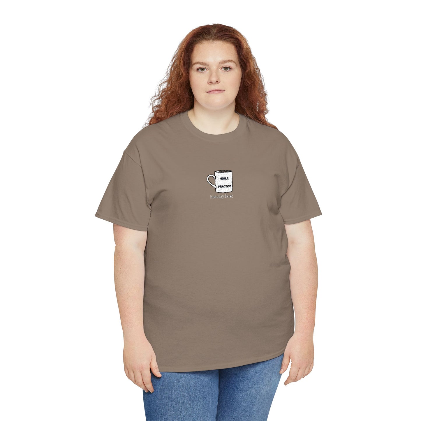 Sunday Best Mug Embroidered T-Shirt