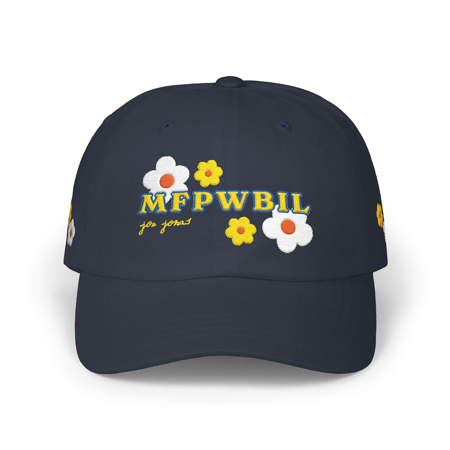 "MFPWBIL" Floral Embroidered Cap Hat