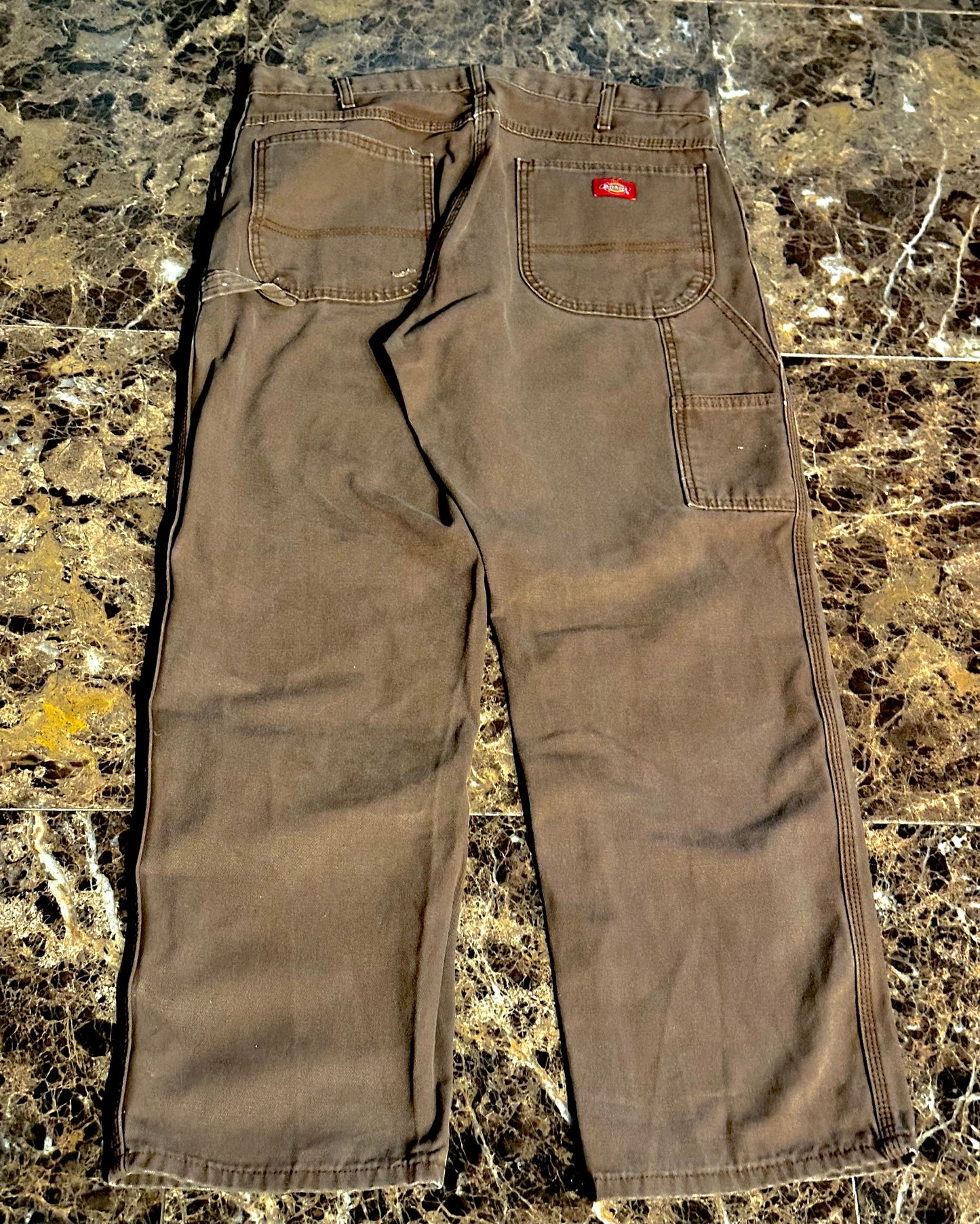 Second-Hand ‘Dickies’ Brown Carpenter Pants