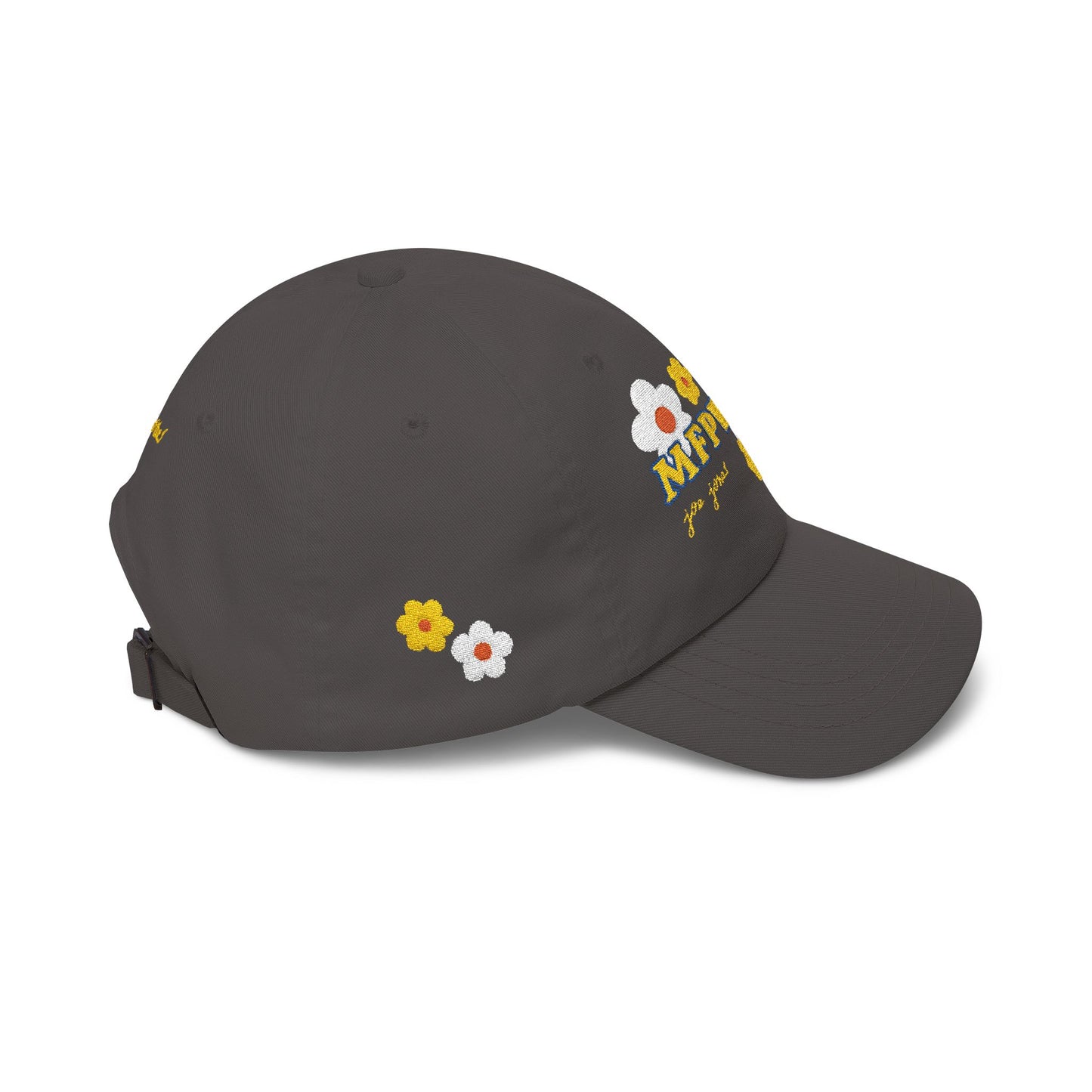"MFPWBIL" Floral Embroidered Cap Hat