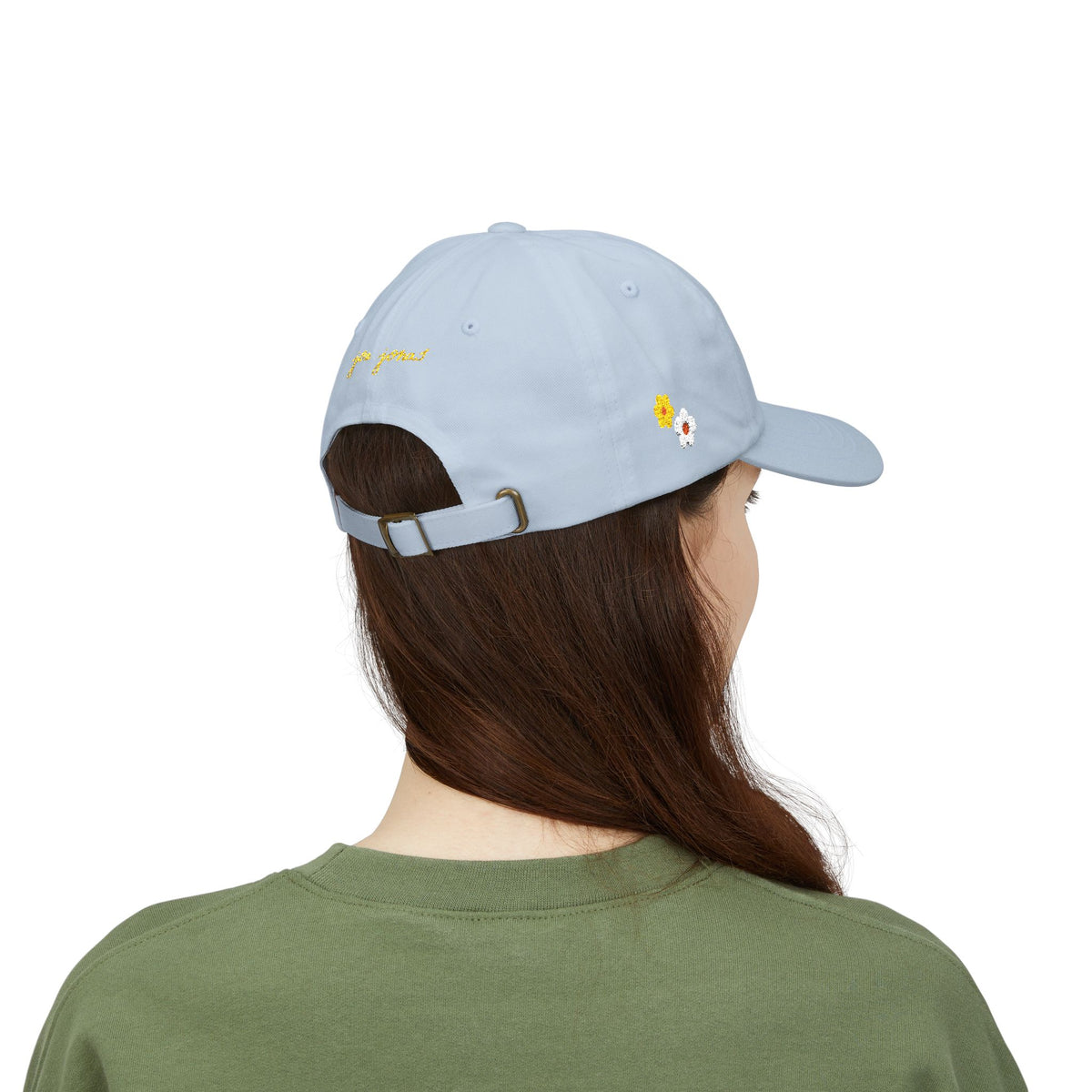 "MFPWBIL" Floral Embroidered Cap Hat