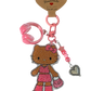 Tanned HK Bag Charm - Pink