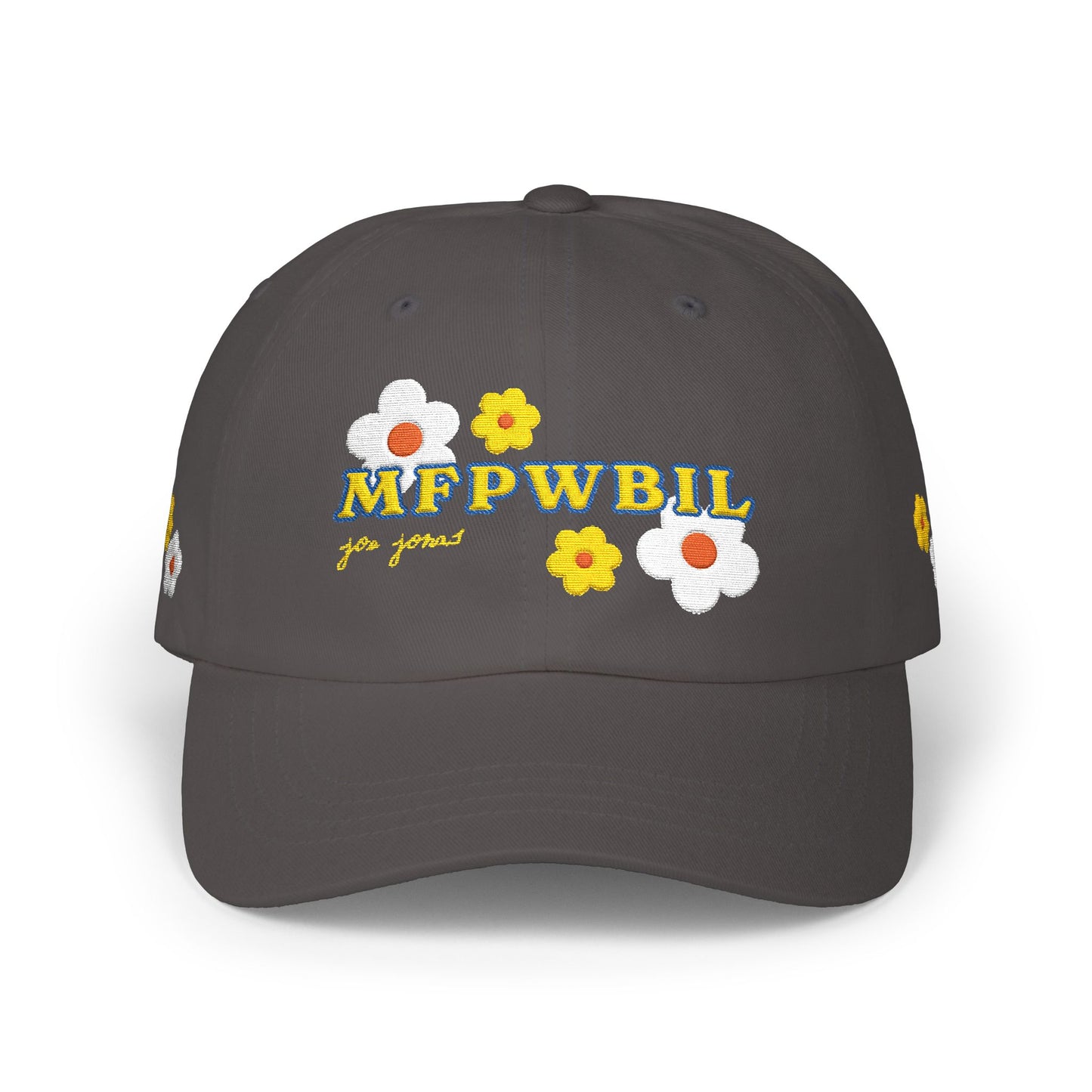 "MFPWBIL" Floral Embroidered Cap Hat