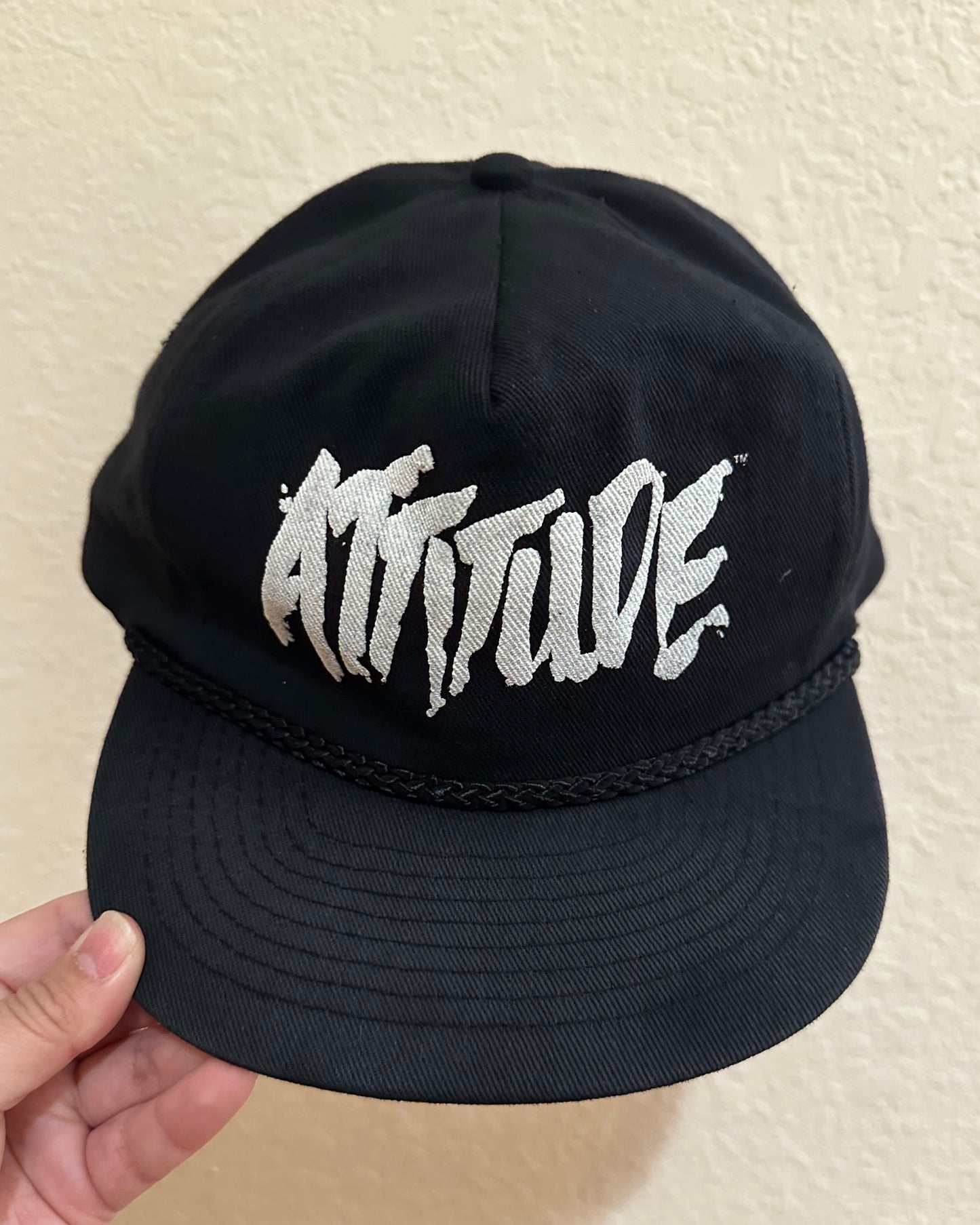 VTG 80/90s ‘Attitude’ Chicago Sun Times Square Snapback Hat