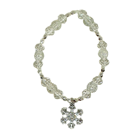 Silver Snowflake Bracelet