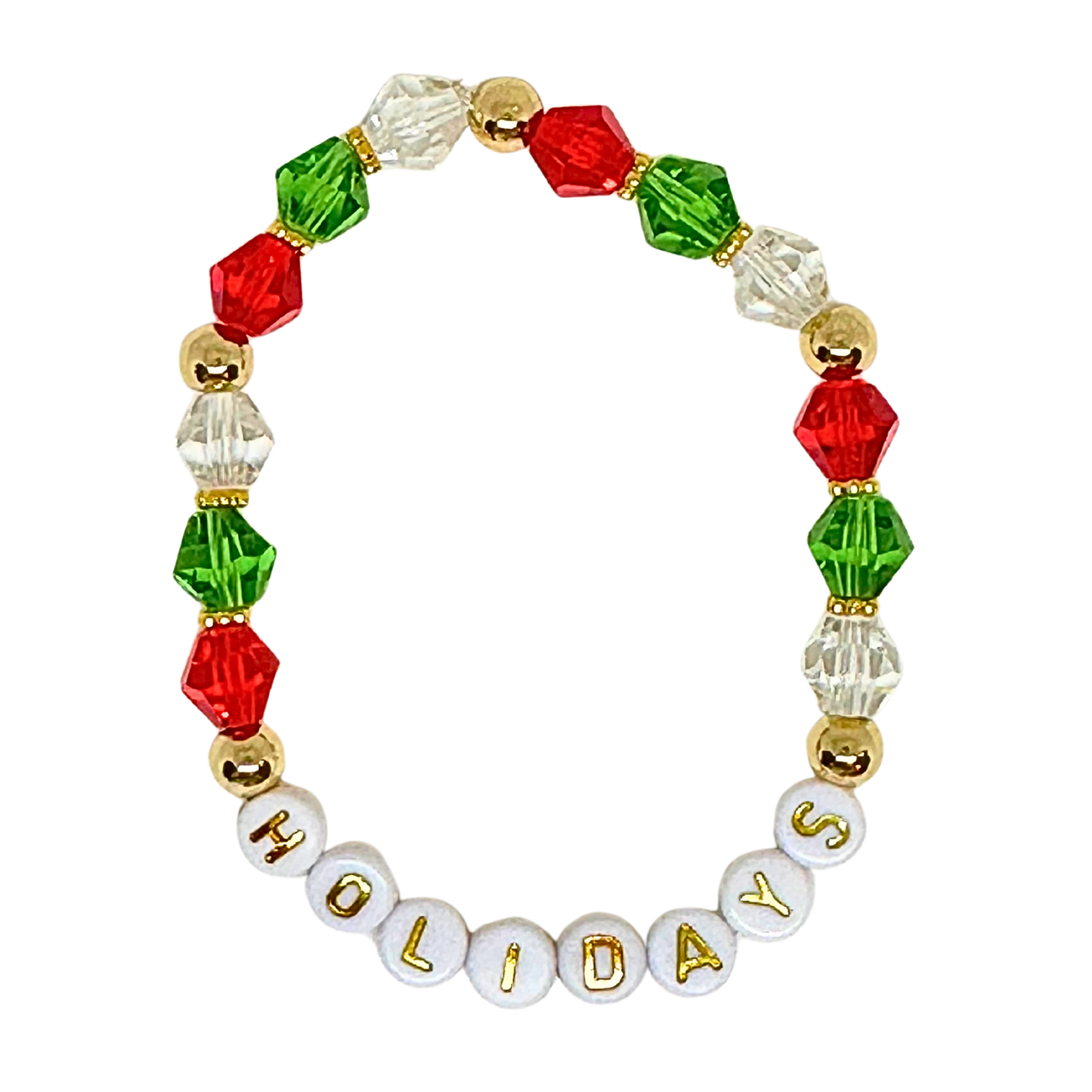 Holidays Glass Bracelet