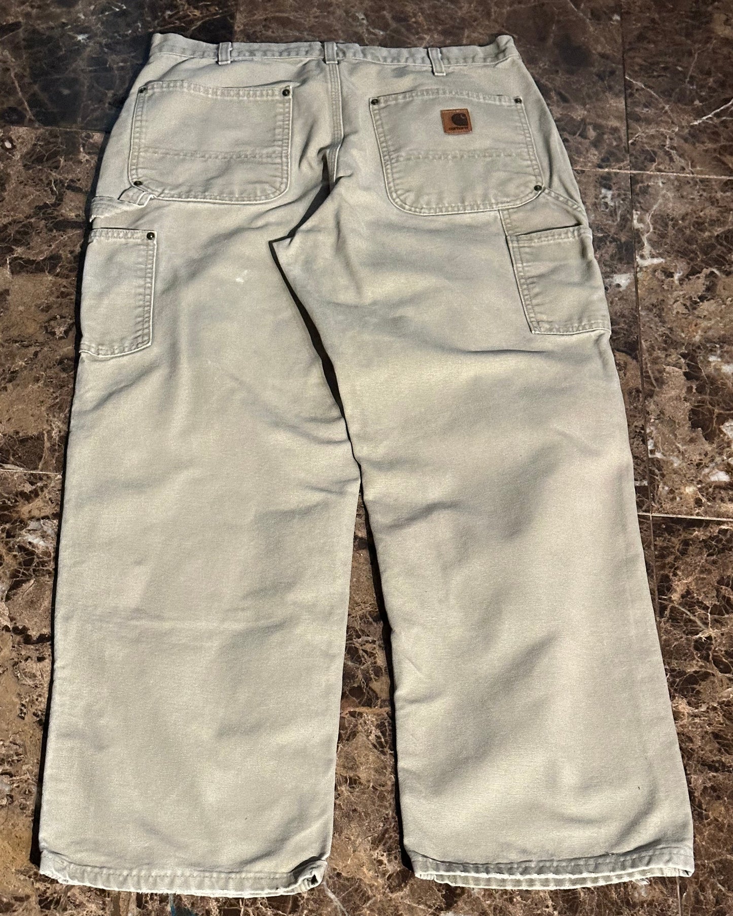 VTG 2005 ‘Carhartt’ Khaki Double Knee Carpenter Pants
