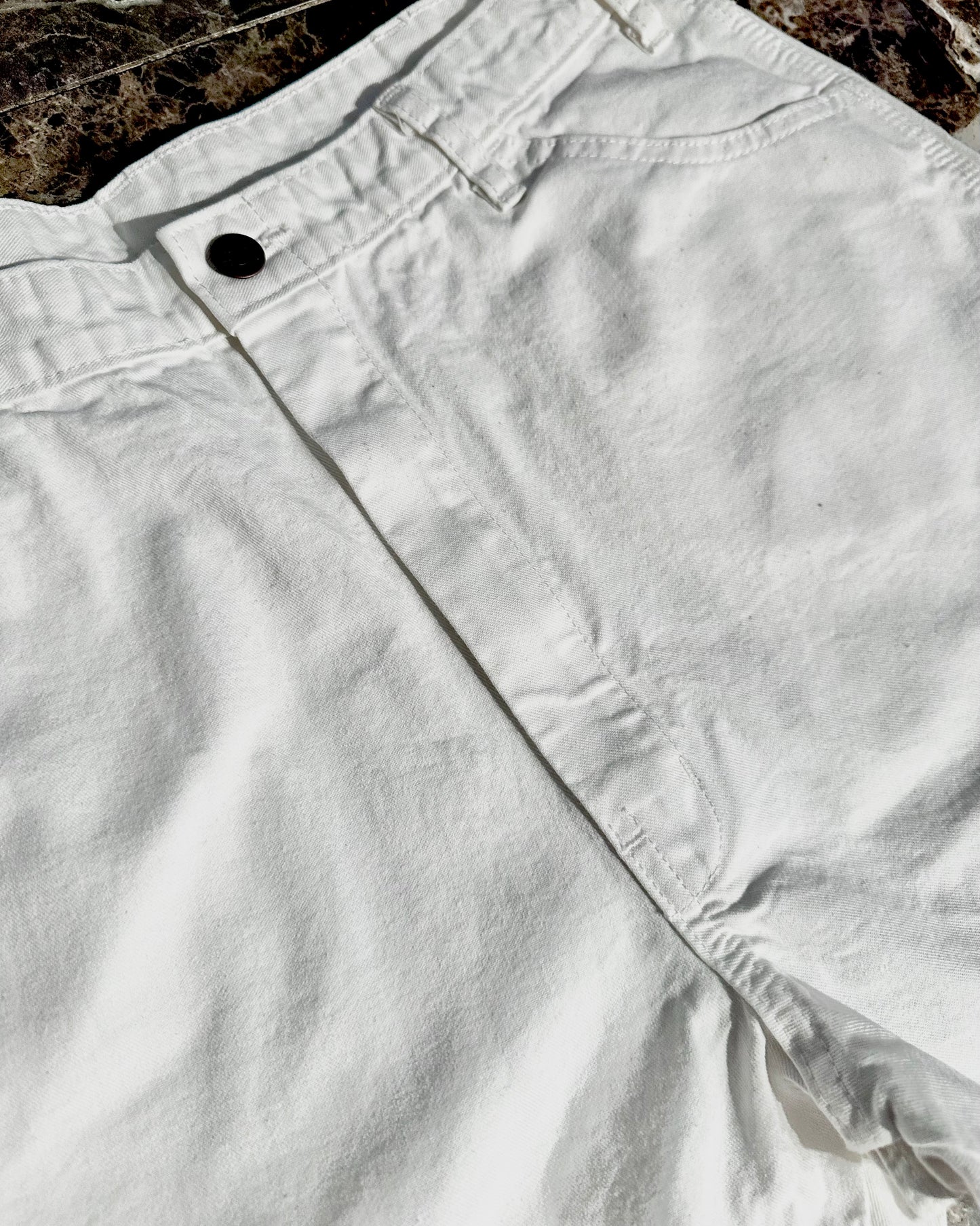 Second-Hand ‘Dickies’ White Carpenter Pants
