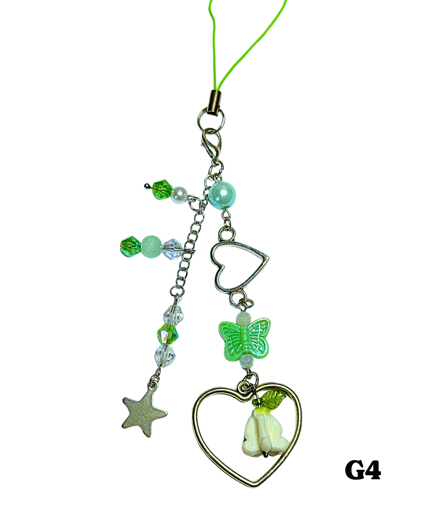 Green Phone Charms