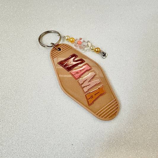 MAMA Motel Keychain