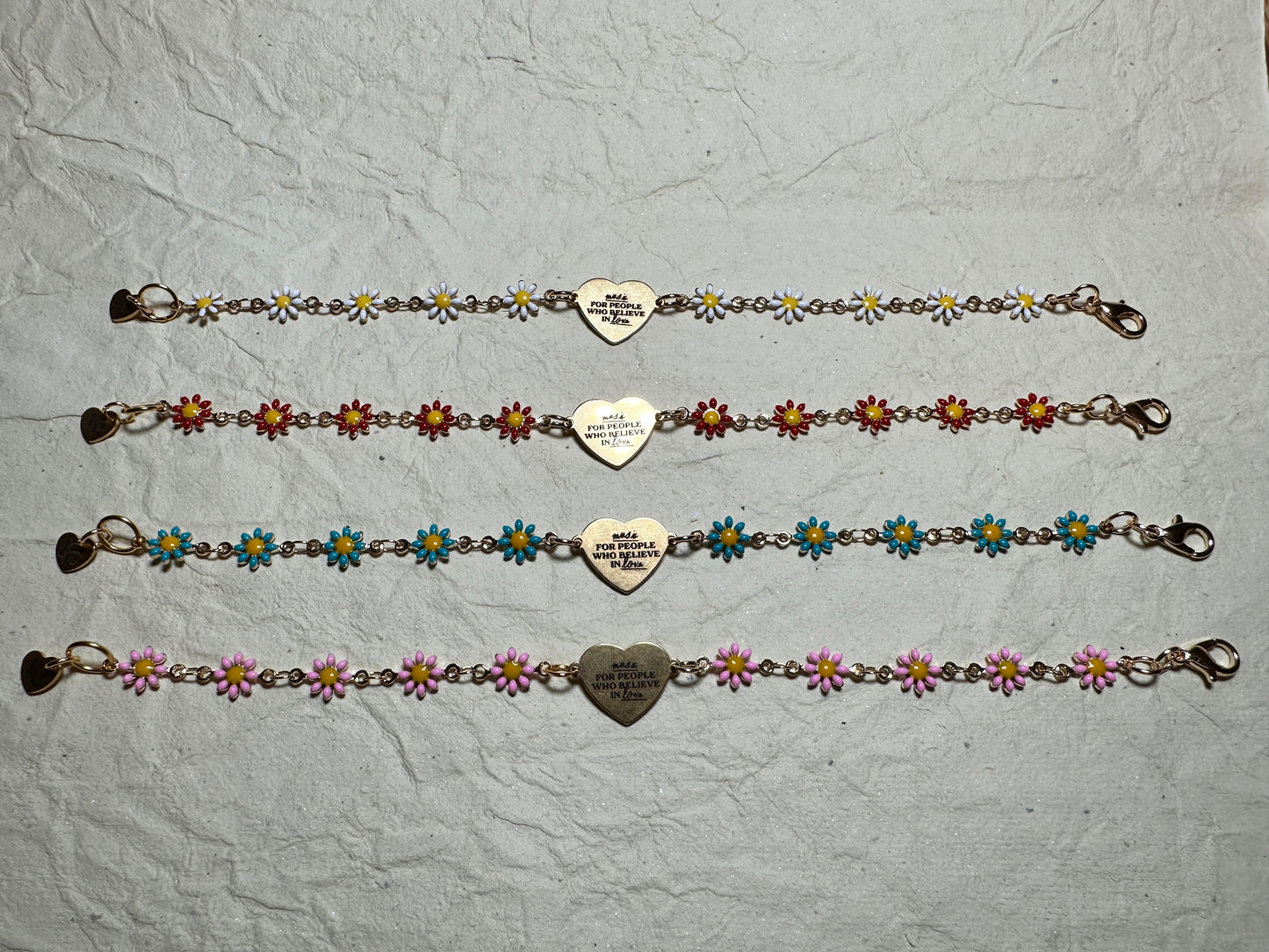 MFPWBIL Flower Chain Bracelet