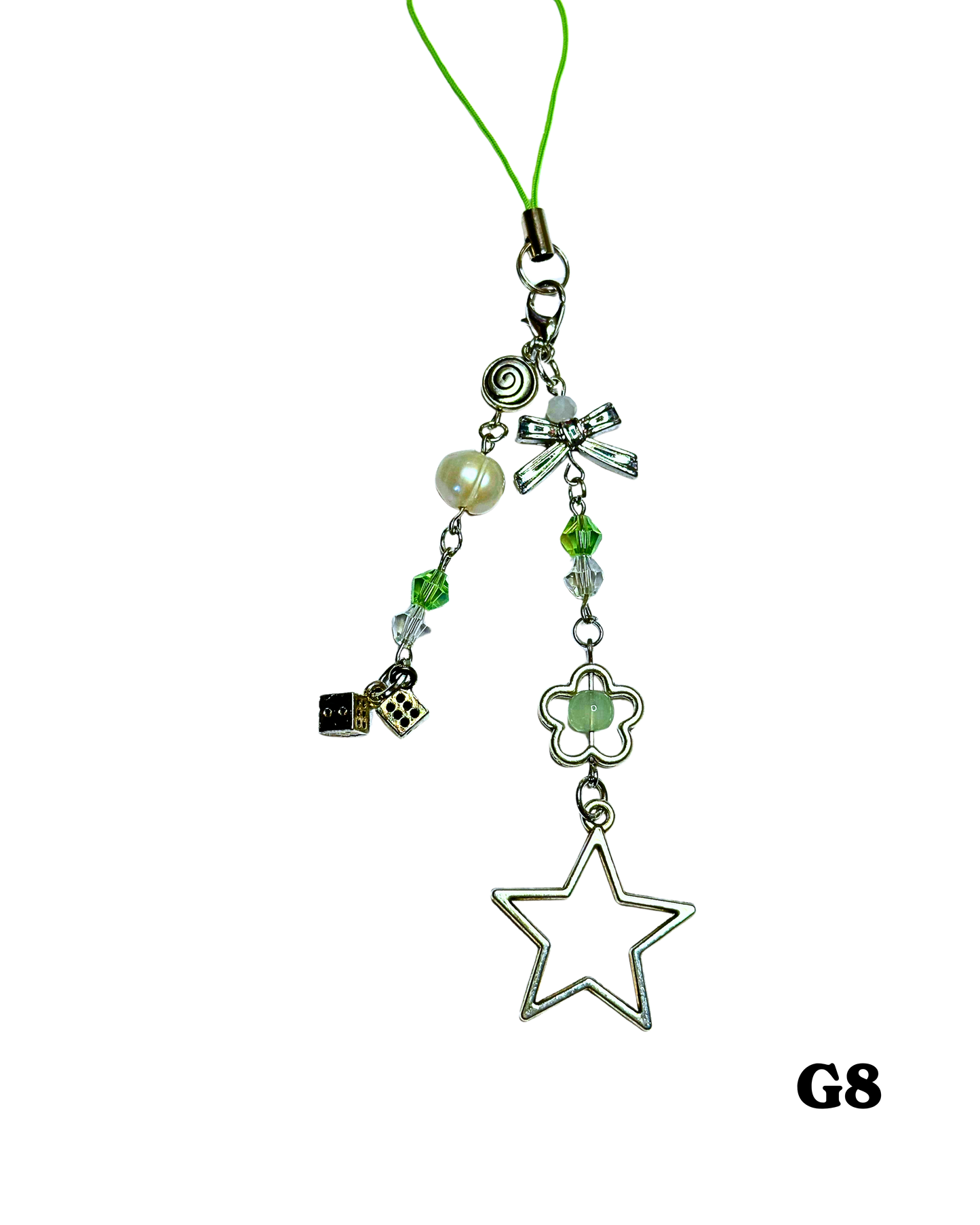 Green Phone Charms