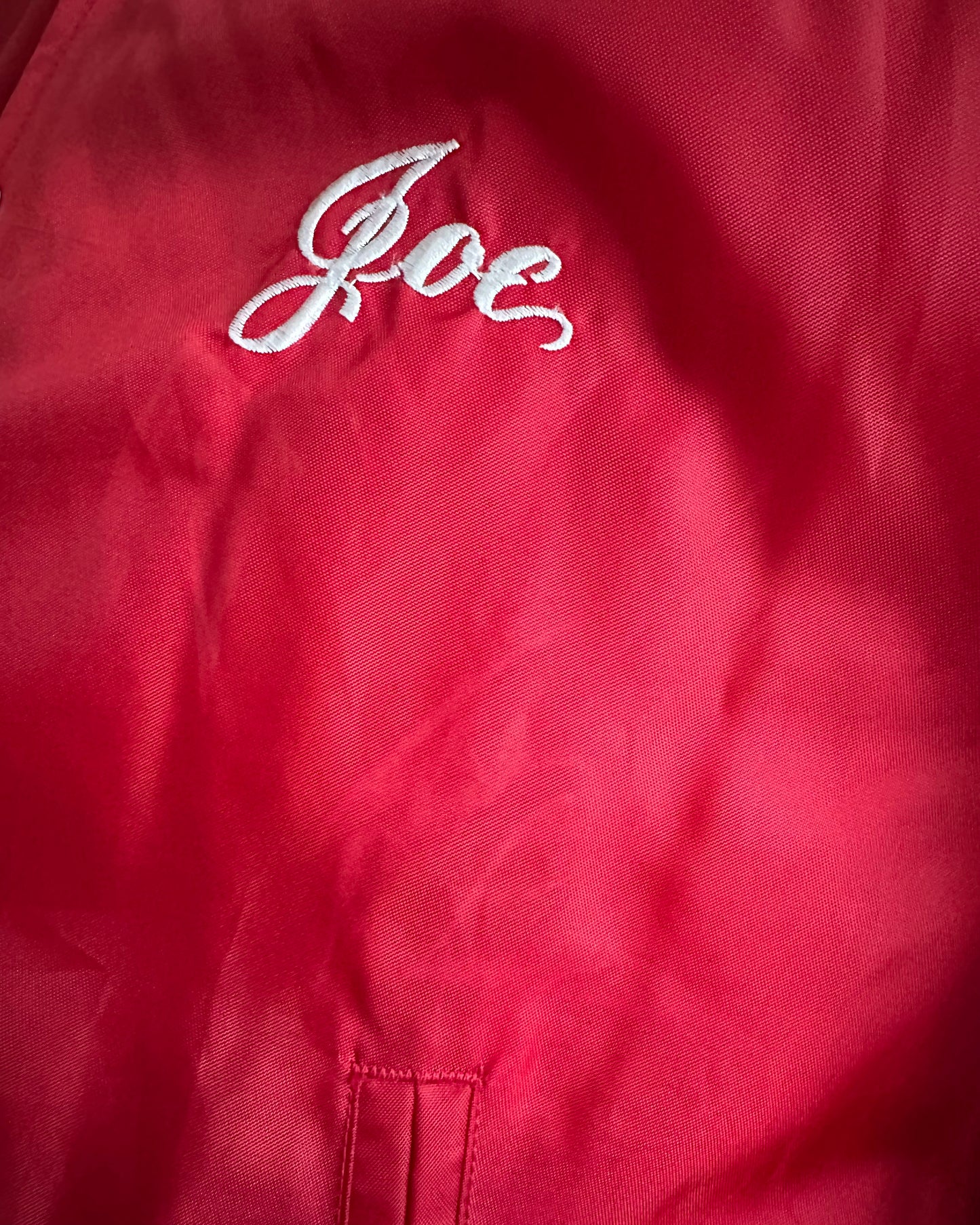 VTG 1983 “Joe” Babe Ruth Baseball League Champion Varsity Jacket (L)