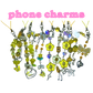 Yellow Phone Charms