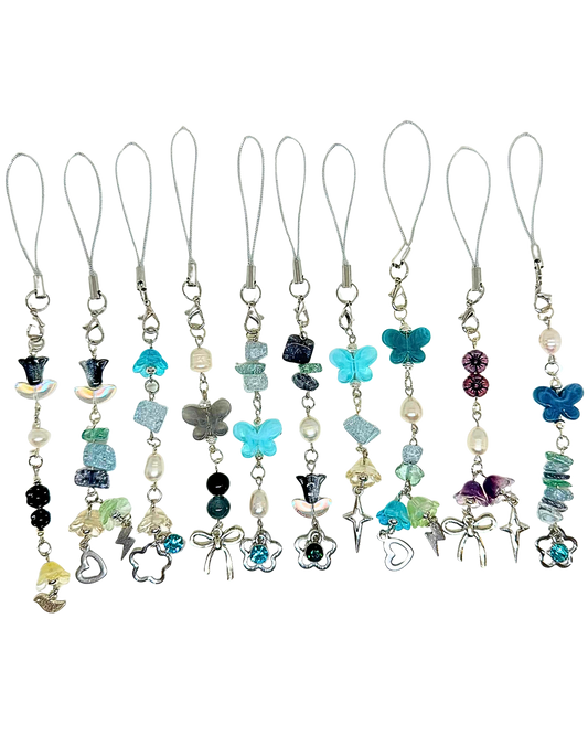 Whimsy Cool Tone Phone Charms (Varies)