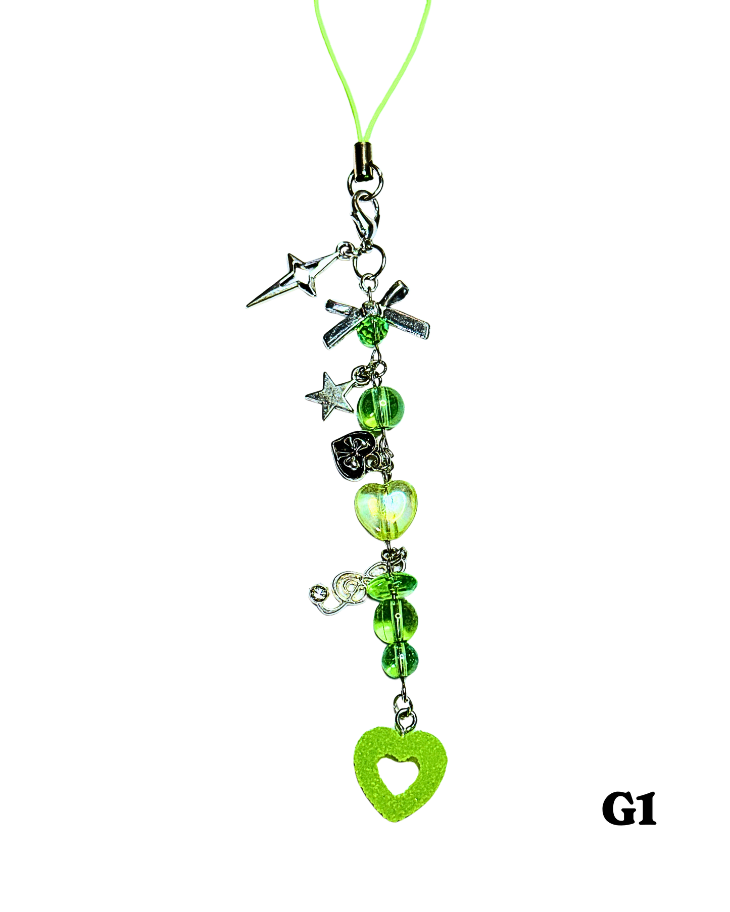 Green Phone Charms