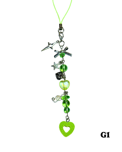Green Phone Charms