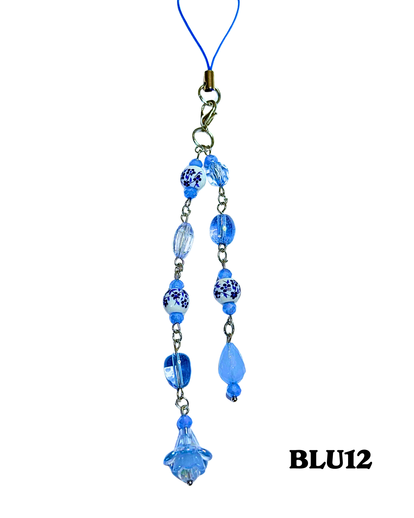 Blue Phone Charms