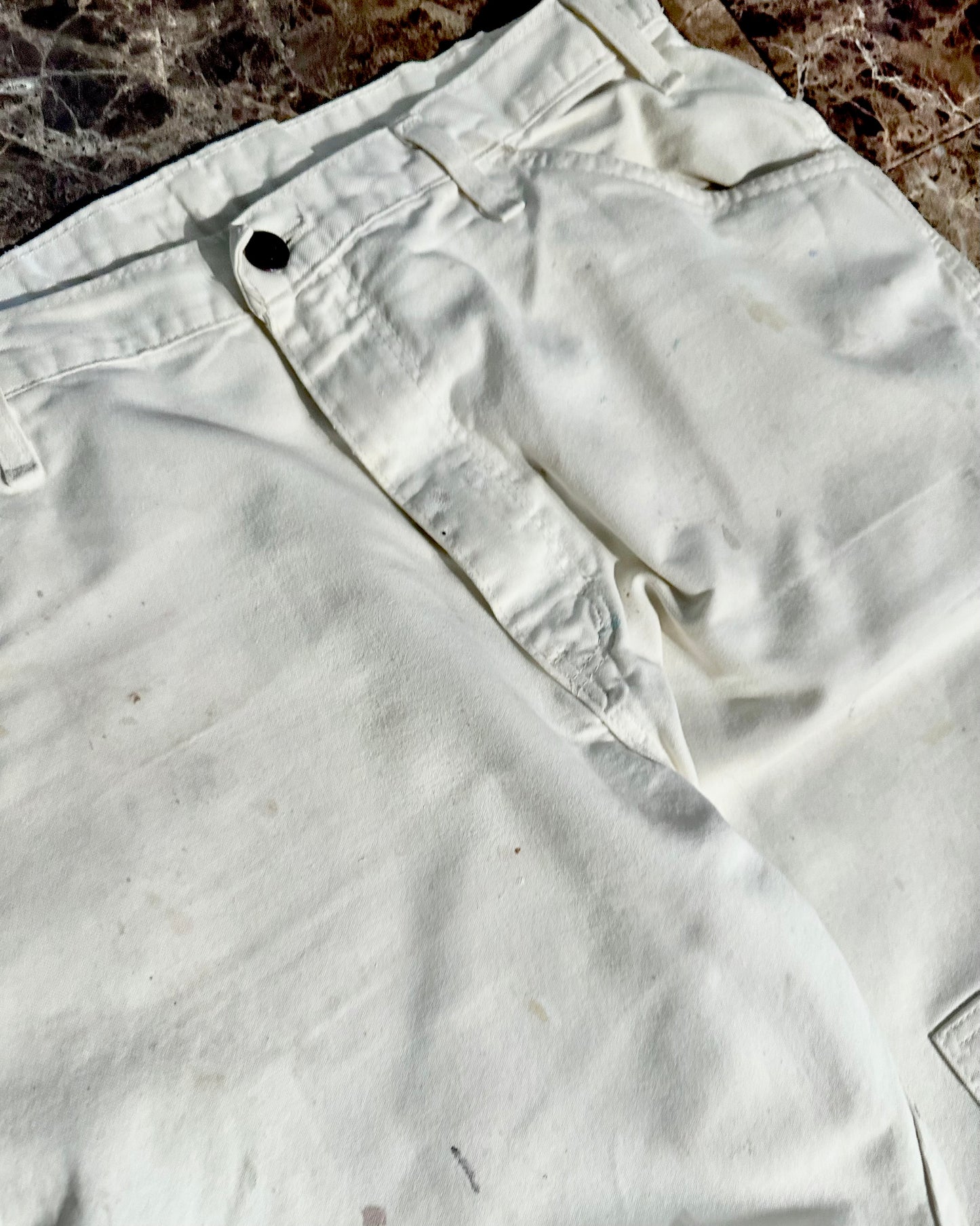 VTG 80s/90s ‘Dickies’ Beige Double Knee Carpenter Pants