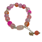 1 of 1 - Pink and Orange Bracelet
