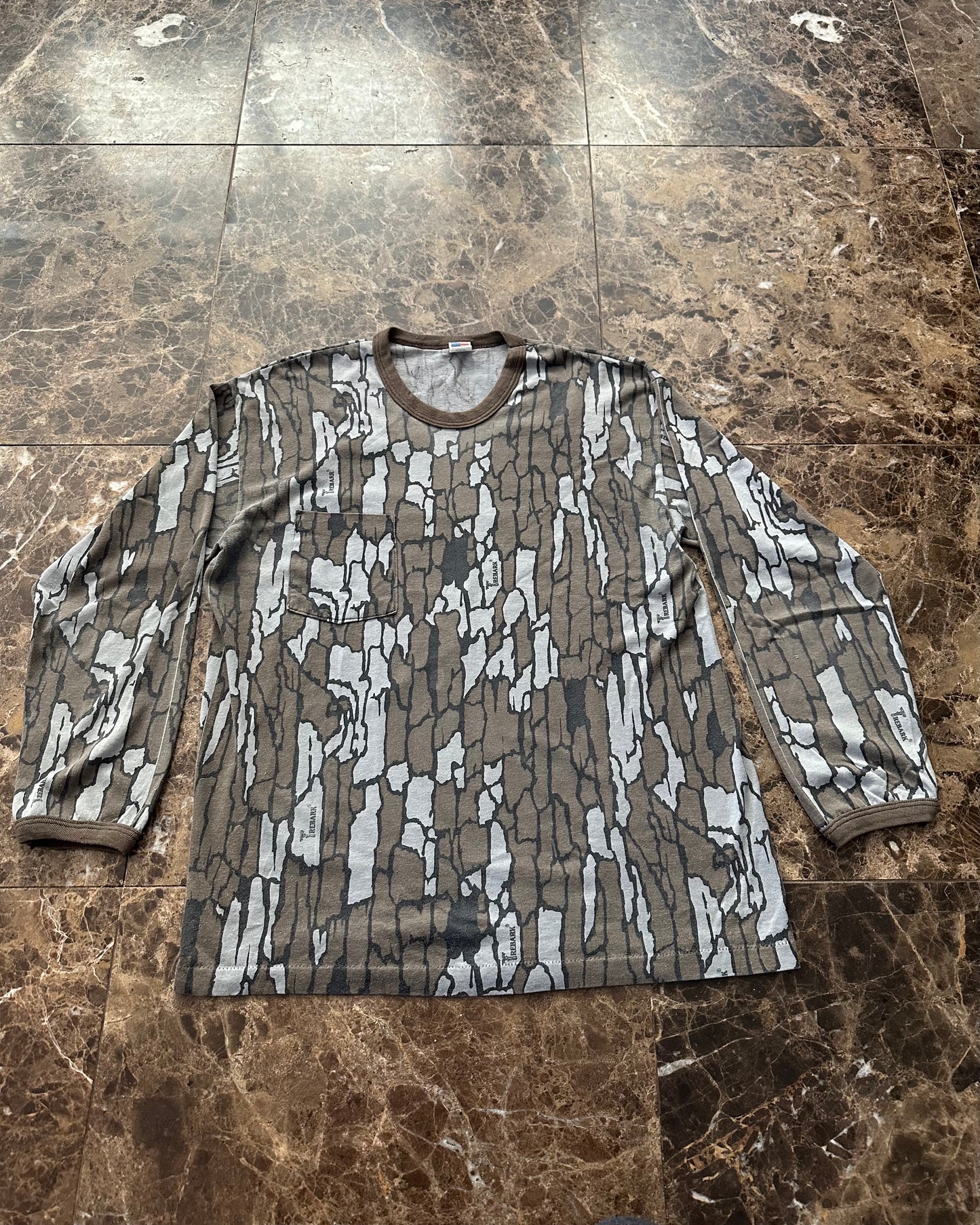 VTG 90s Trebark Long Sleeves Tee (L)