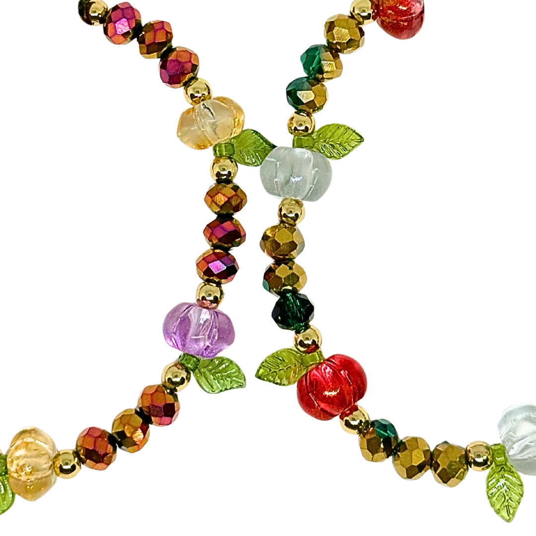 Fall Pumpkin Bracelet