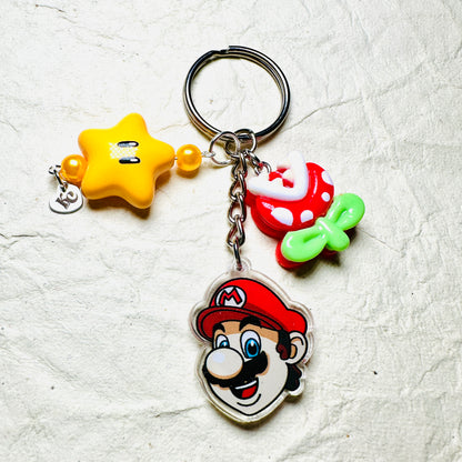 Super Mushroom Kingdom Keychain