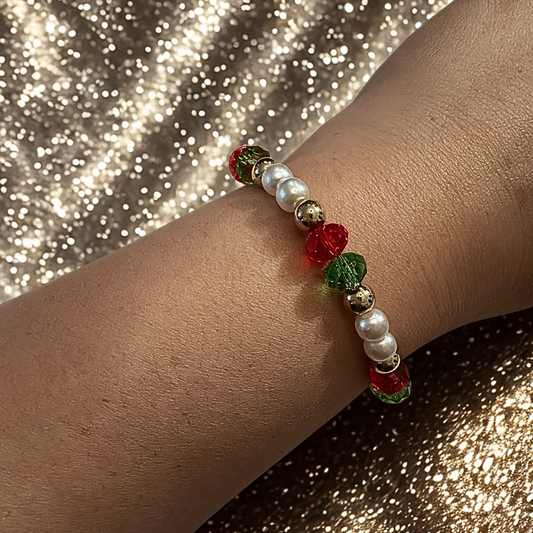 Holiday Pearlized Bracelet