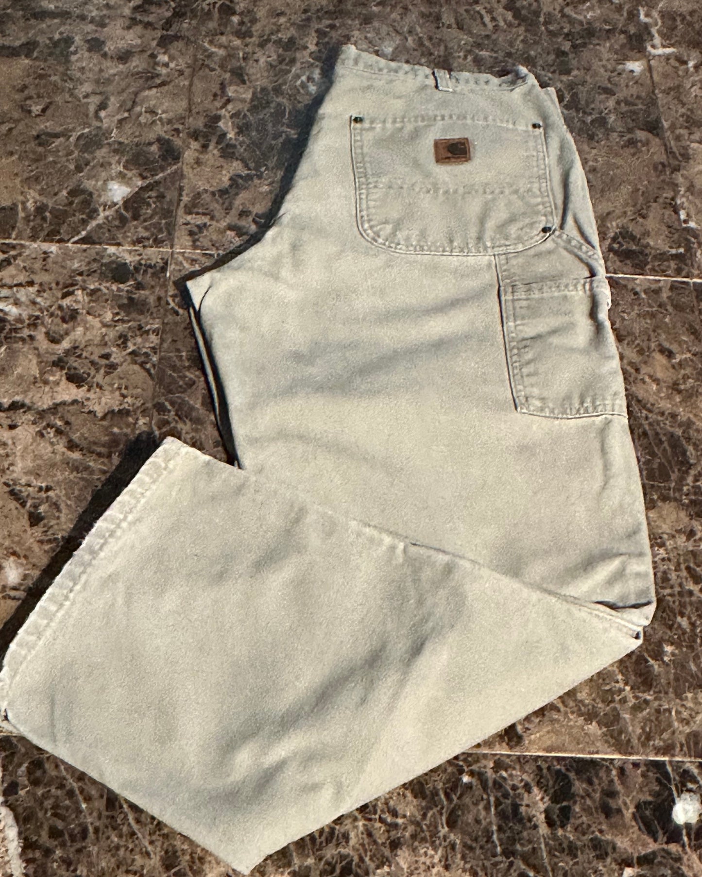 VTG 2005 ‘Carhartt’ Khaki Double Knee Carpenter Pants