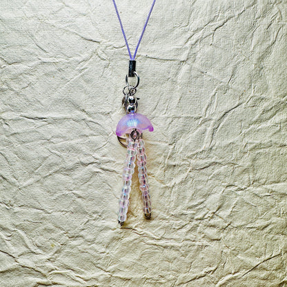 Jellyfish Phone Charm
