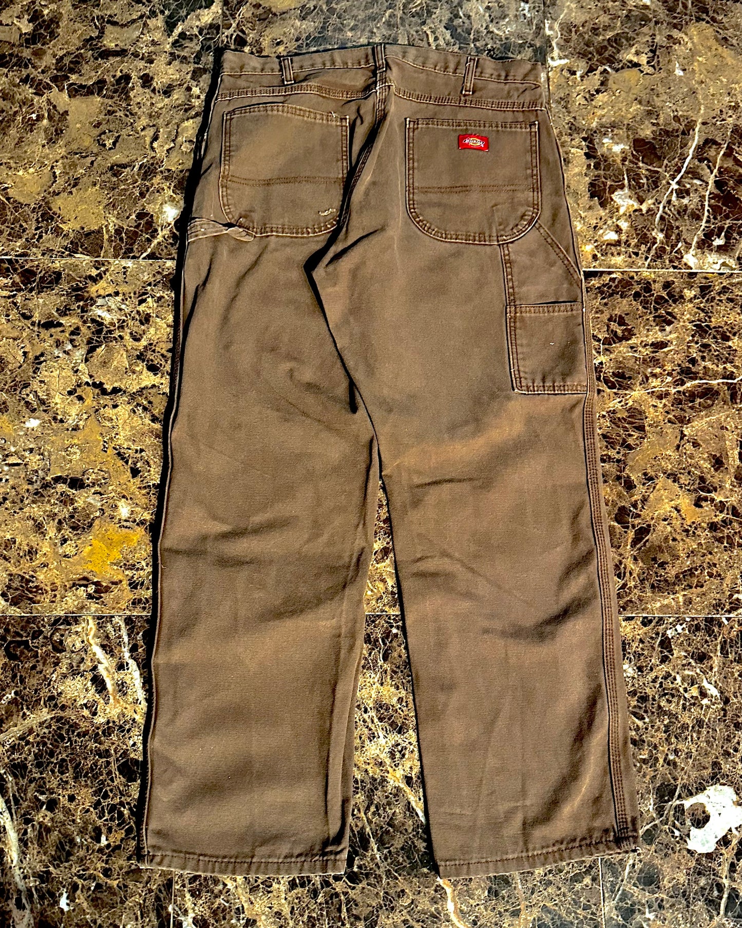 Second-Hand ‘Dickies’ Brown Carpenter Pants