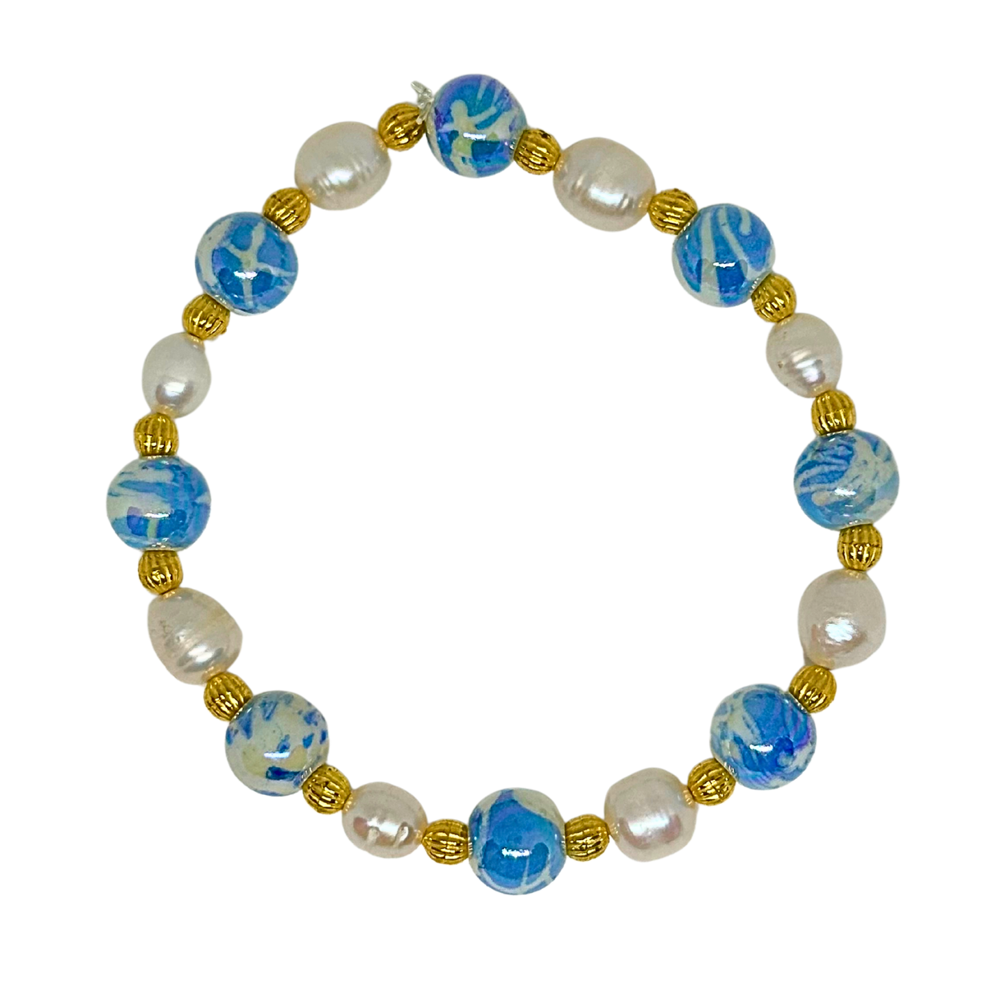 Marbleized Ocean Bracelet