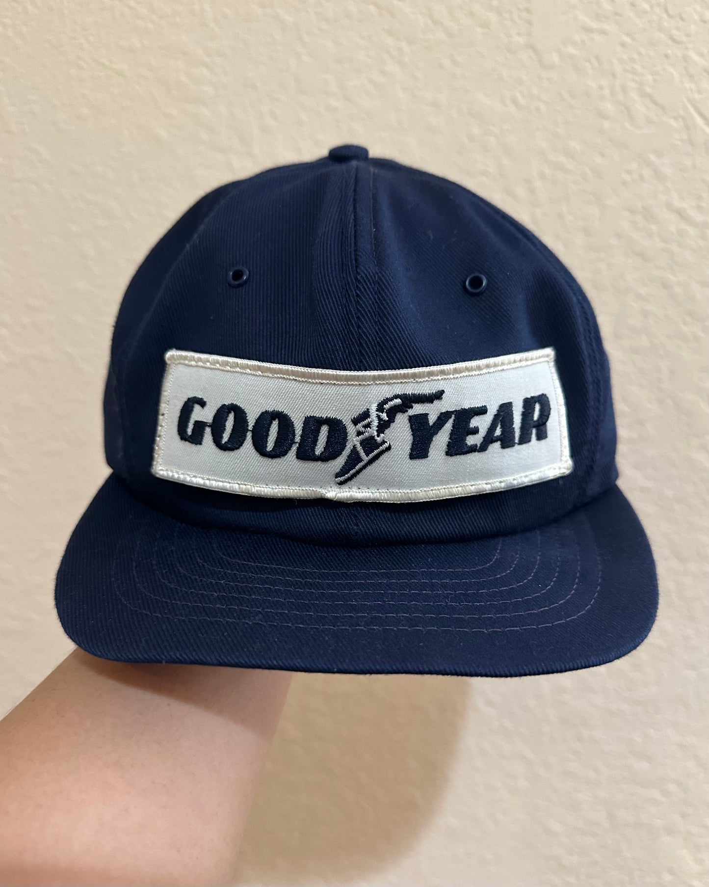 VTG 80s ‘Goodyear’ Logo Snapback Hat