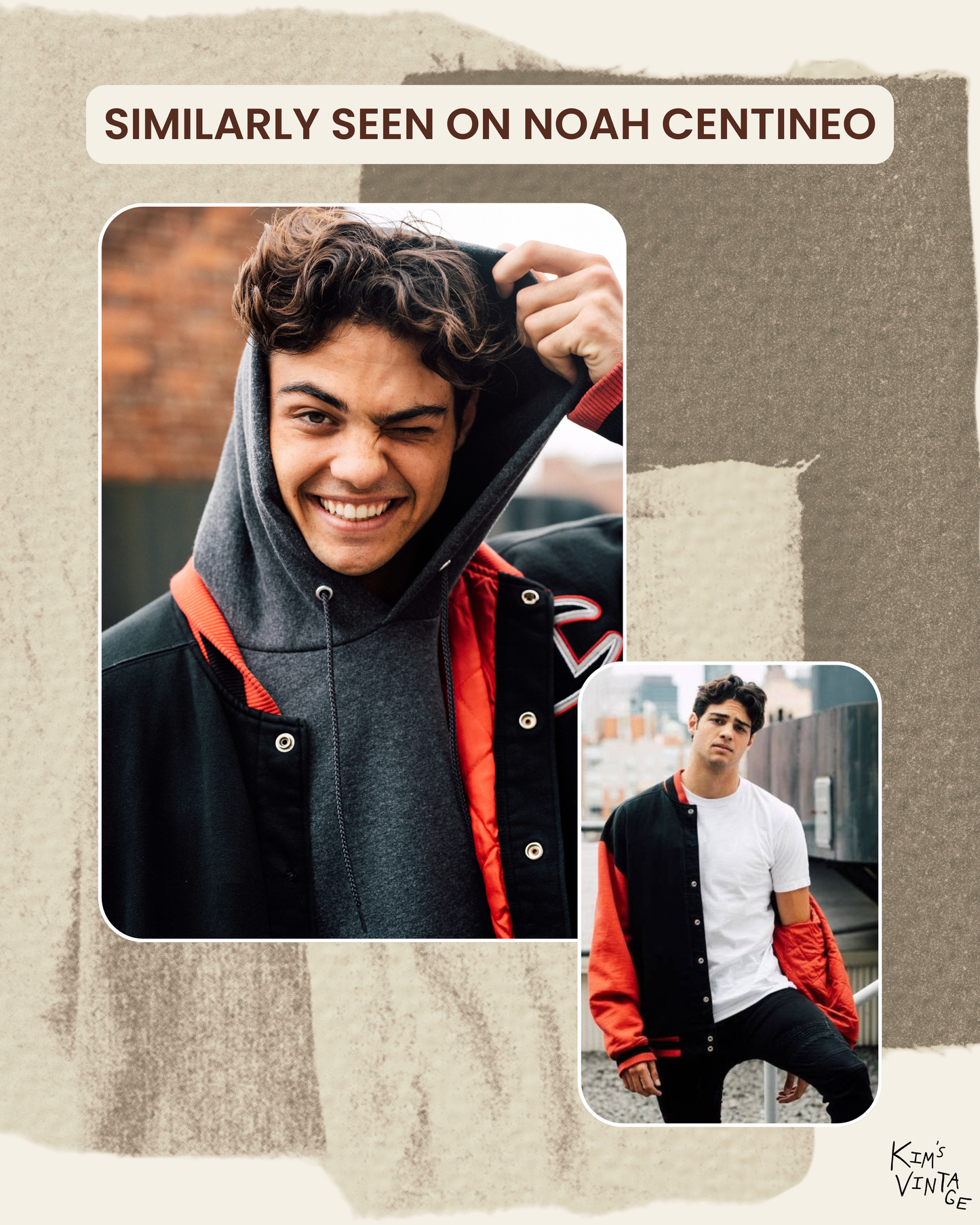 Second-Hand ‘Champion’ Big C Letterman Varsity Jacket (L/XL)