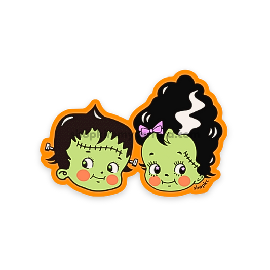 Monster and Bride Sticker