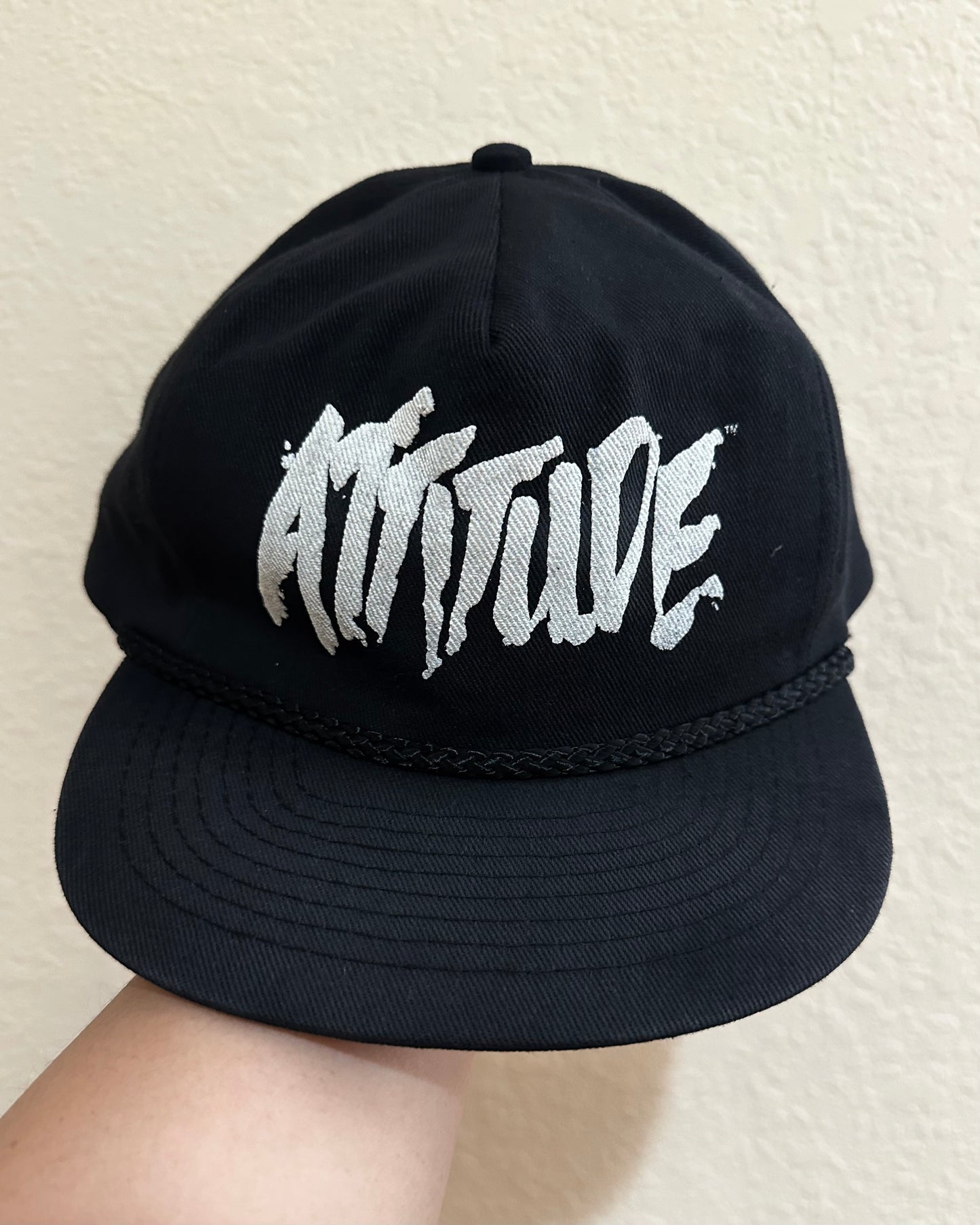 VTG 80/90s ‘Attitude’ Chicago Sun Times Square Snapback Hat