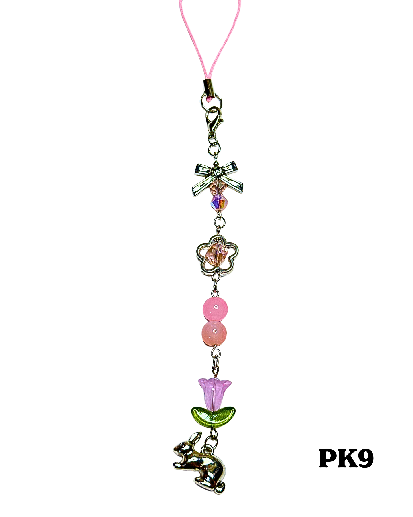 Pink Phone Charms
